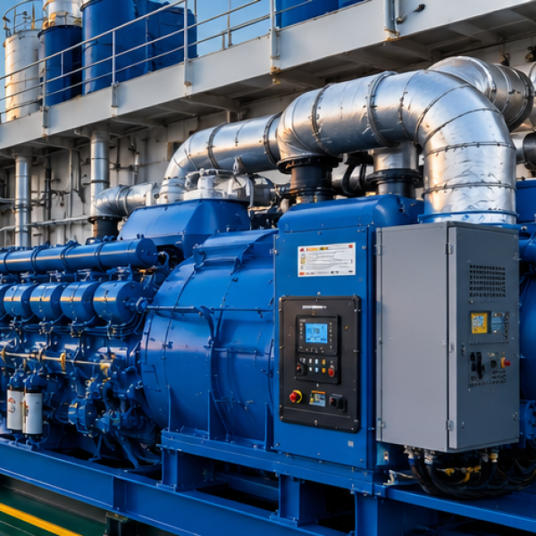 marine power plant and marine equipment 2